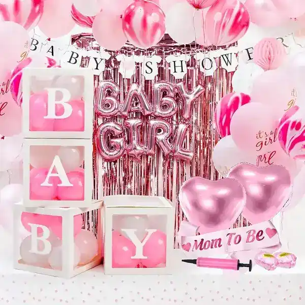 Darling Baby Girl Themed Baby Shower Decorations