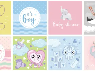 Invitaciones digitales gratis para Baby Shower